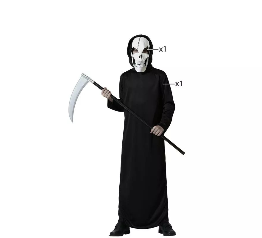 Translation missing: it.Disfraz de Fantasma Tenebroso Negro para niños