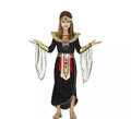 Disfraz de Faraona Egipcia Negra para niña
