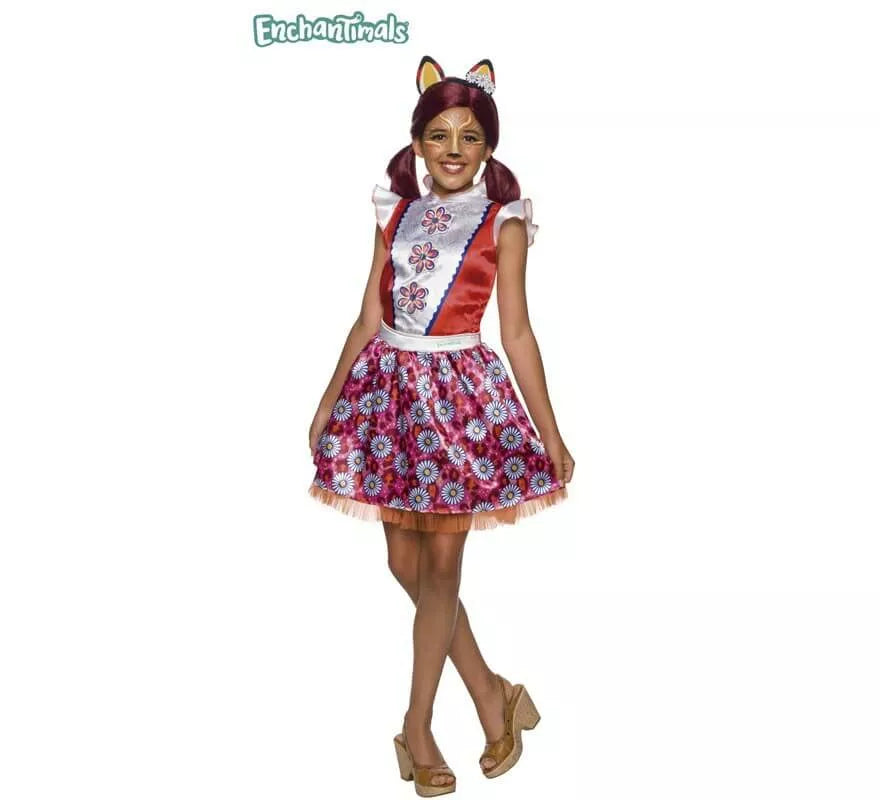 Translation missing: es.Disfraz de Felicity Fox de Enchantimals para niña