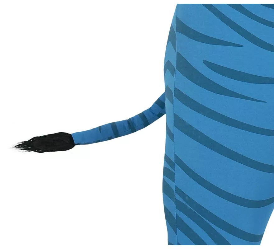 Translation missing: es.Disfraz de Felino Azul para hombre
