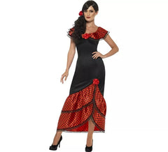 Abito di flamenco con pois per donna