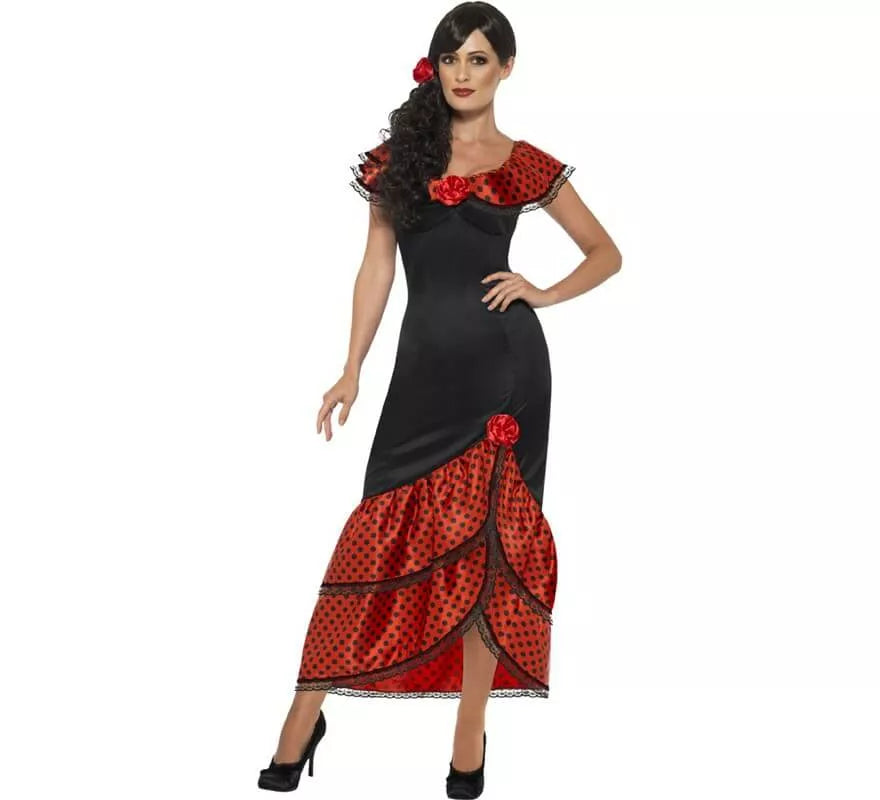 Translation missing: es.Disfraz de Flamenca con Lunares para mujer