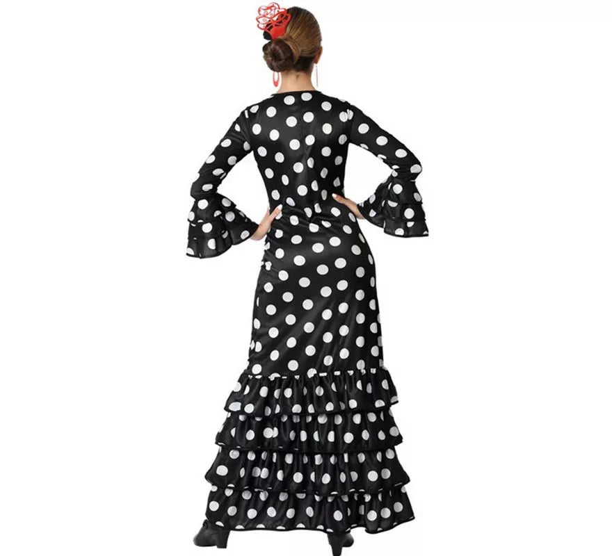 Translation missing: es.Disfraz de Flamenca Negro para mujer