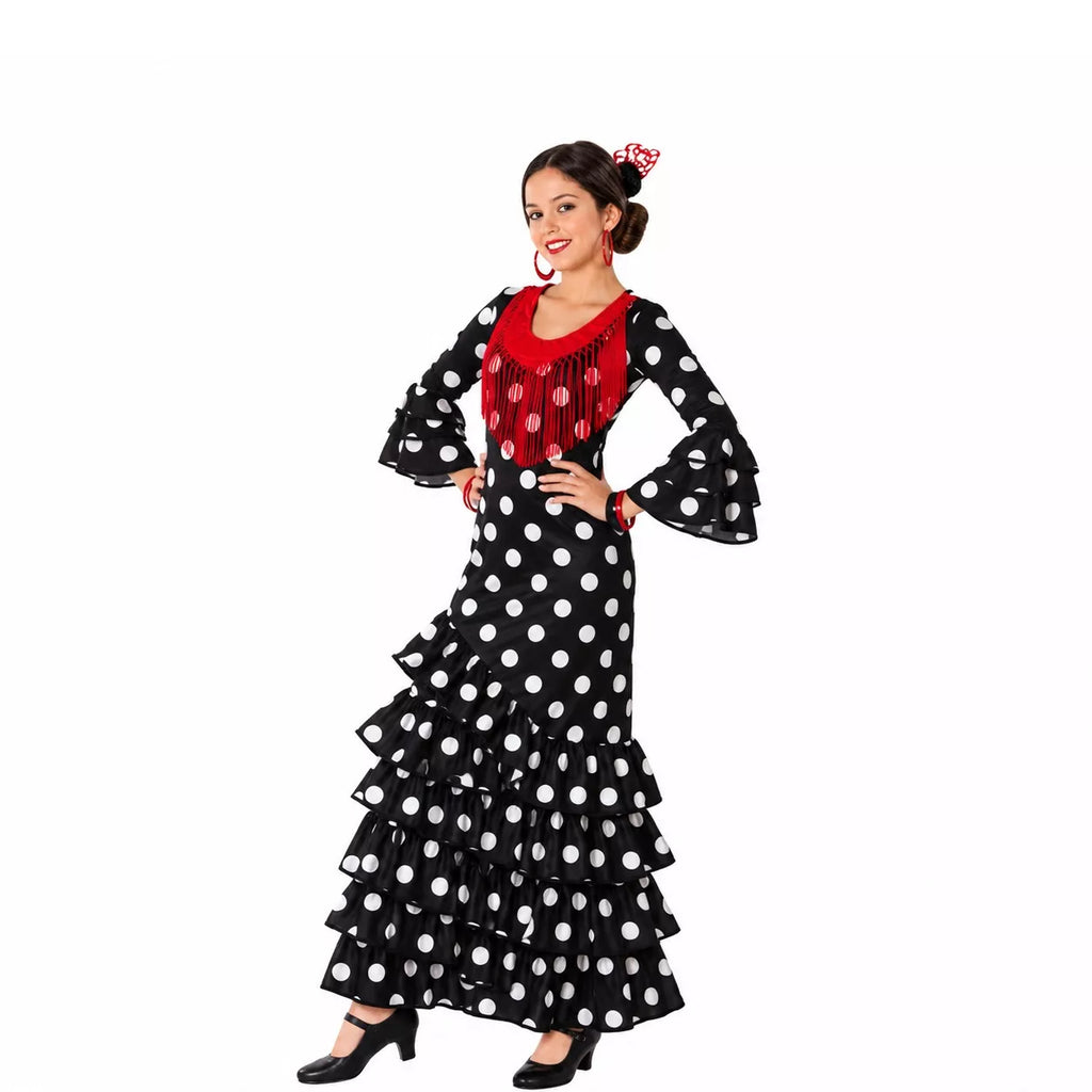 Disfraz de Flamenca Negro para mujer