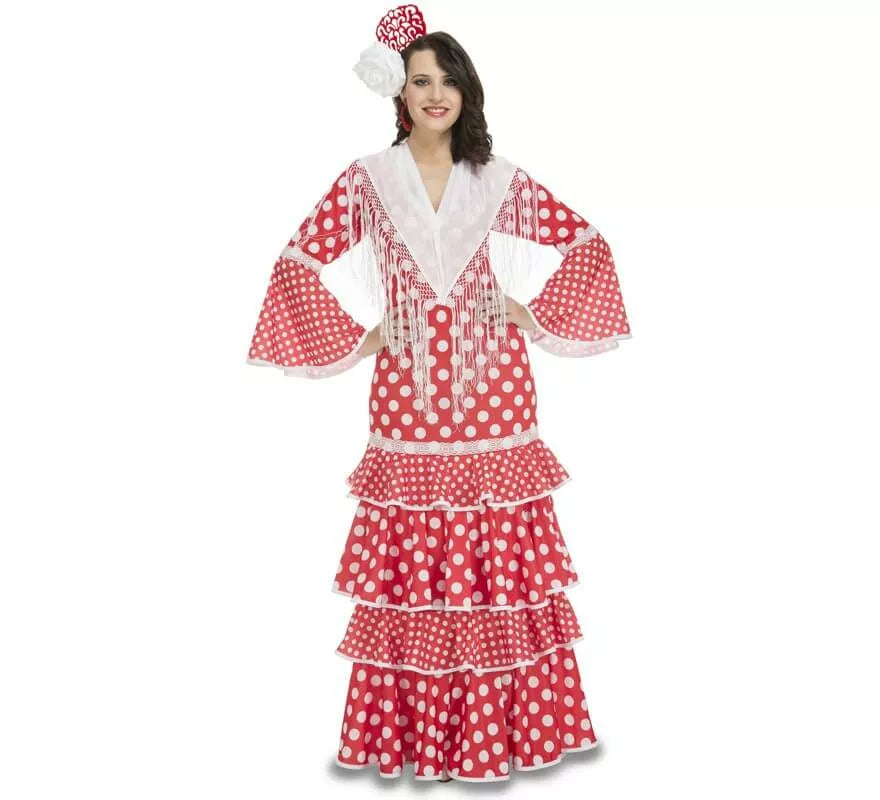Translation missing: es.Disfraz de Flamenca Sevilla para mujer