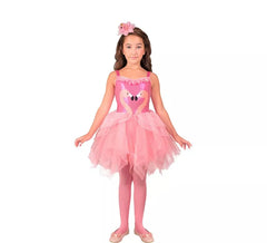 Costume da fenicottero rosa per bambina