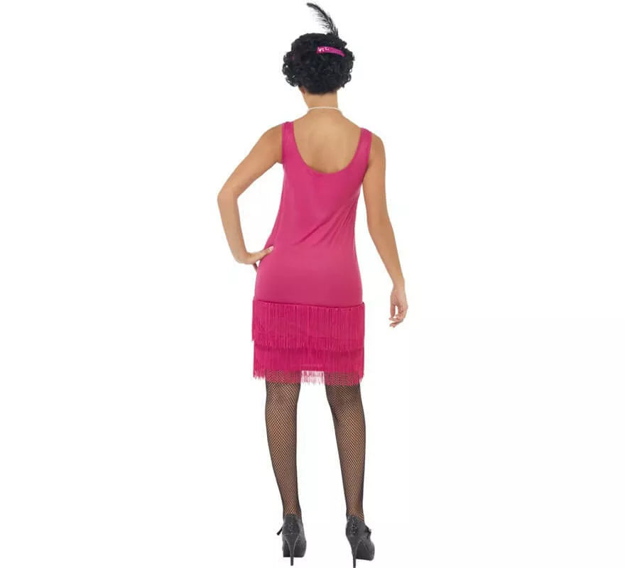 Translation missing: es.Disfraz de Flapper Locos años 20 Rosa para Mujer