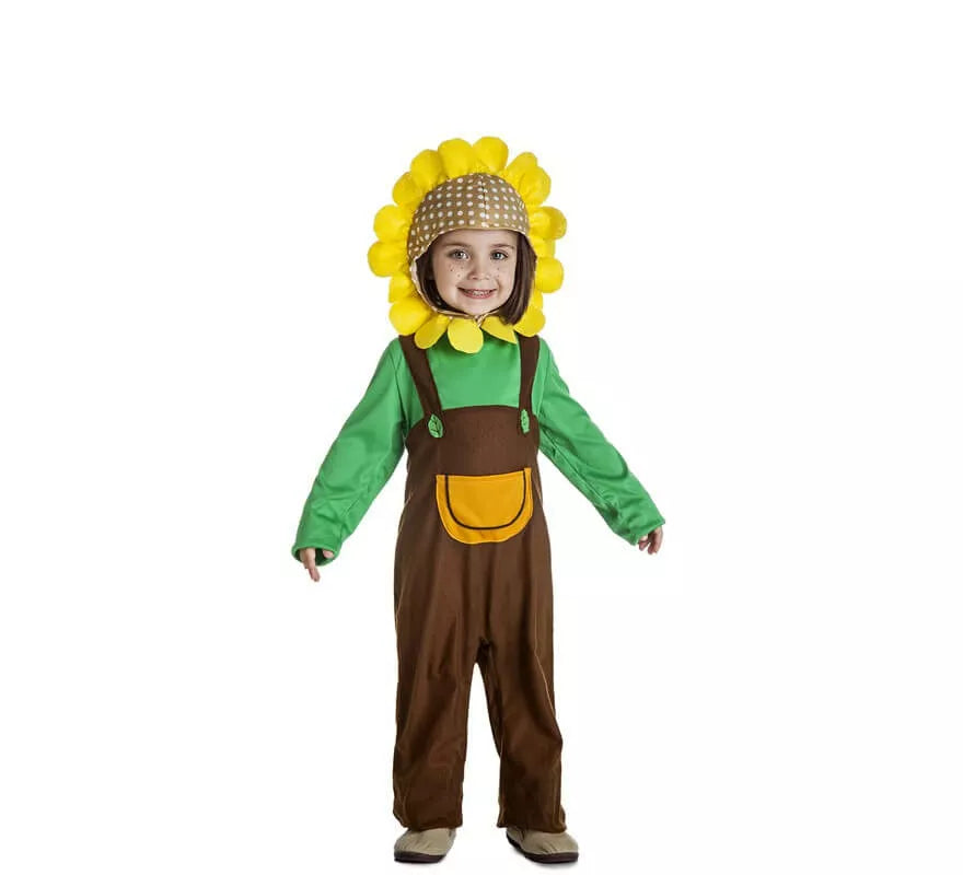 Disfraz de Flor Girasol para niños y bebés