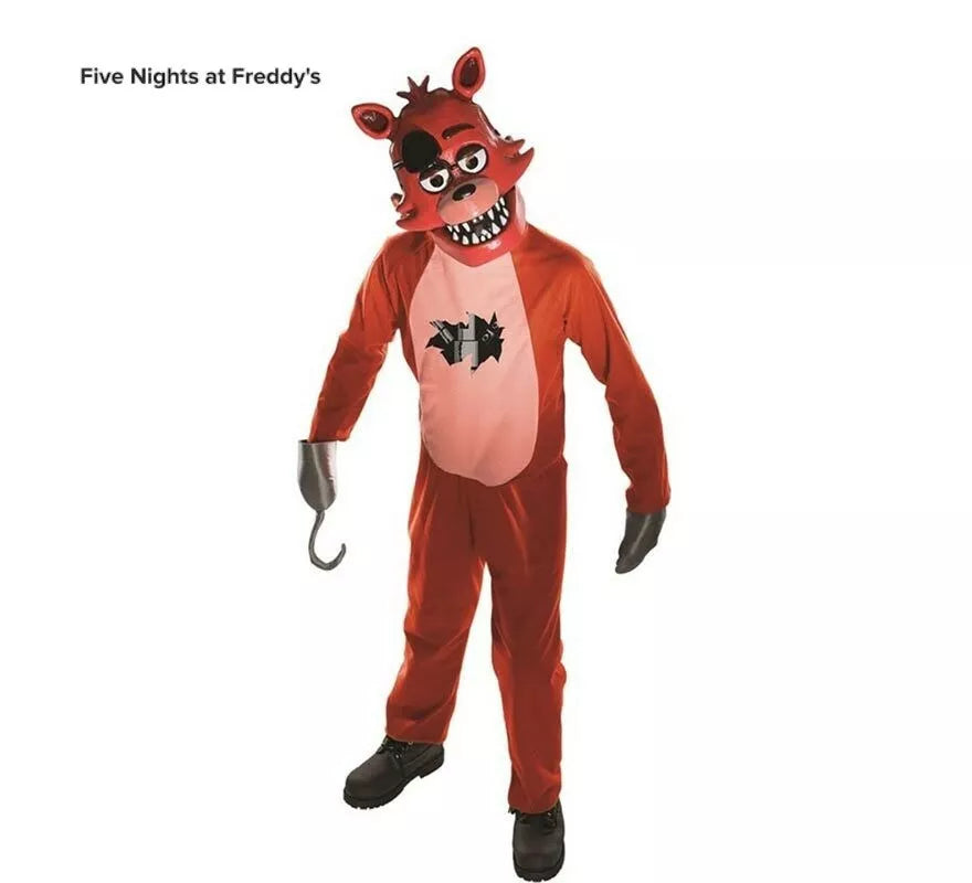 Translation missing: it.Disfraz de Foxy clásico Five Nights at Freddys con máscara para niño