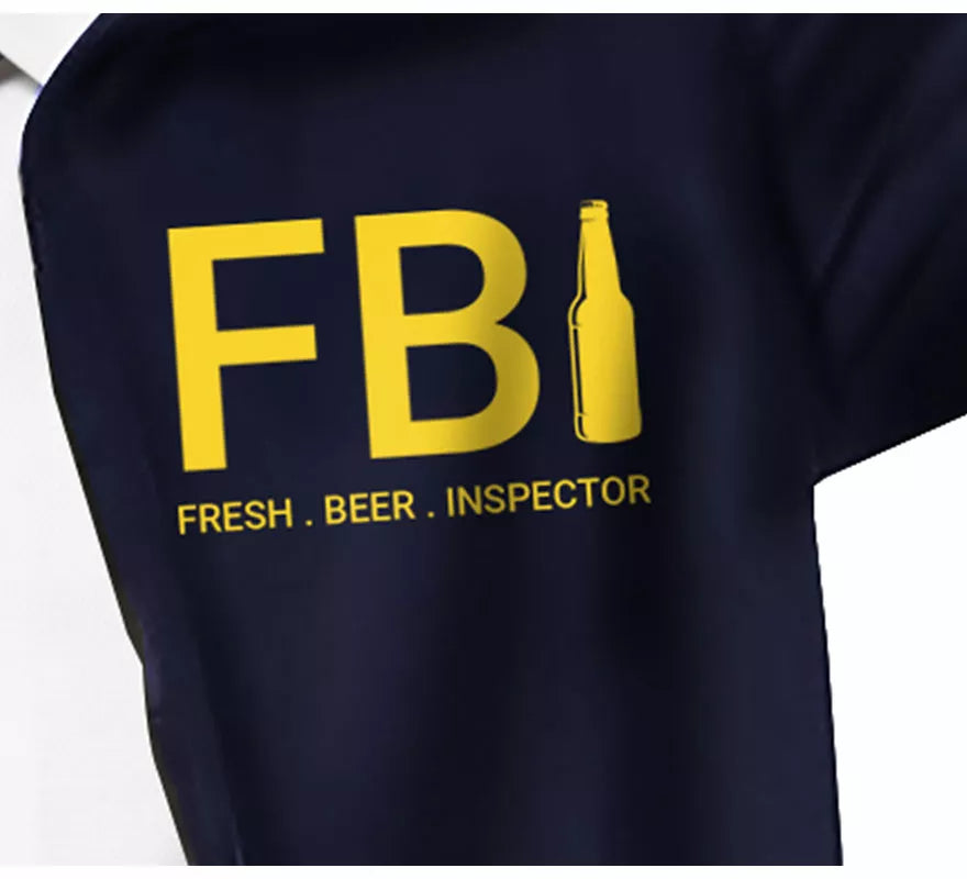 Translation missing: it.Disfraz de Fresh Beer Inspector FBI para hombre