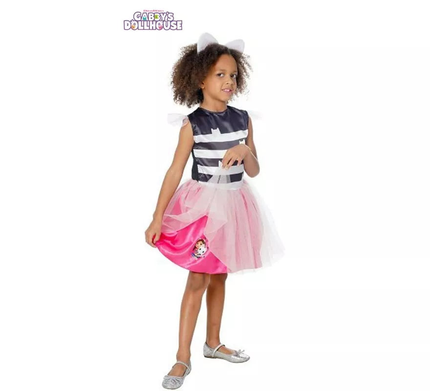 Translation missing: it.Disfraz de Gabbys Dollhouse con tutú deluxe para niña