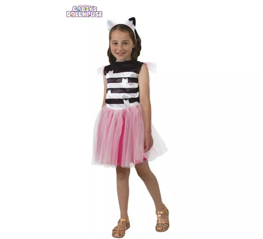 Translation missing: it.Disfraz de Gabbys Dollhouse con tutú deluxe para niña