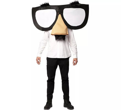Disfraz de Gafas con Nariz para adultos