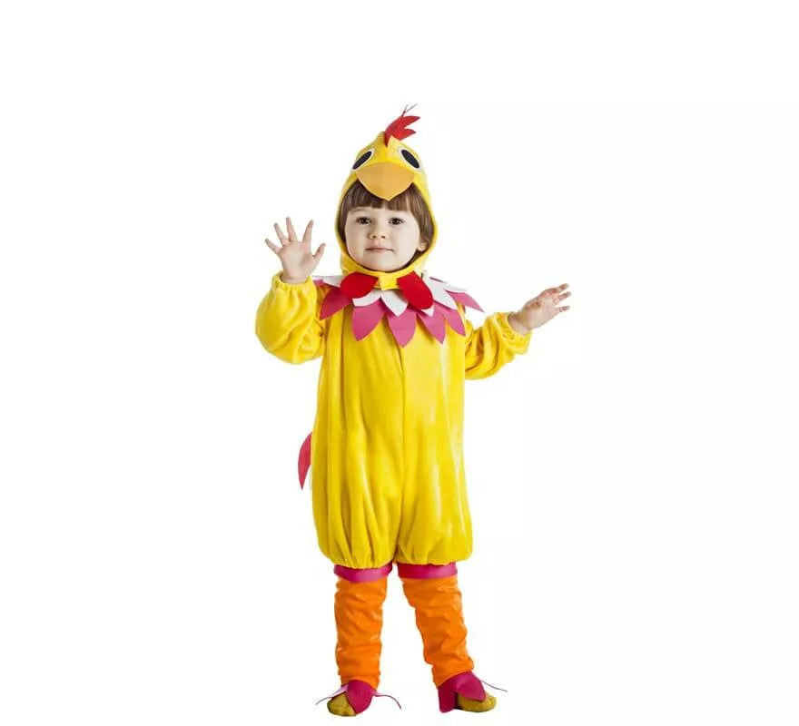 Translation missing: it.Disfraz de Gallina amarilla para bebé y niños