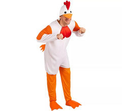Costume da pollo per uomo