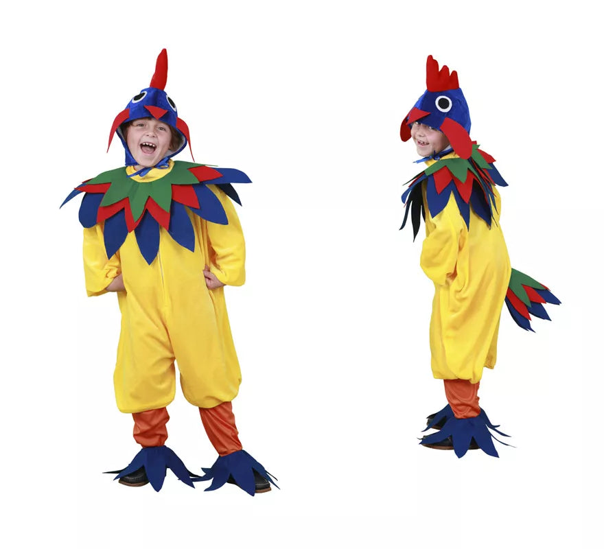 Translation missing: it.Disfraz de Gallo amarillo para niño de 10-12 años