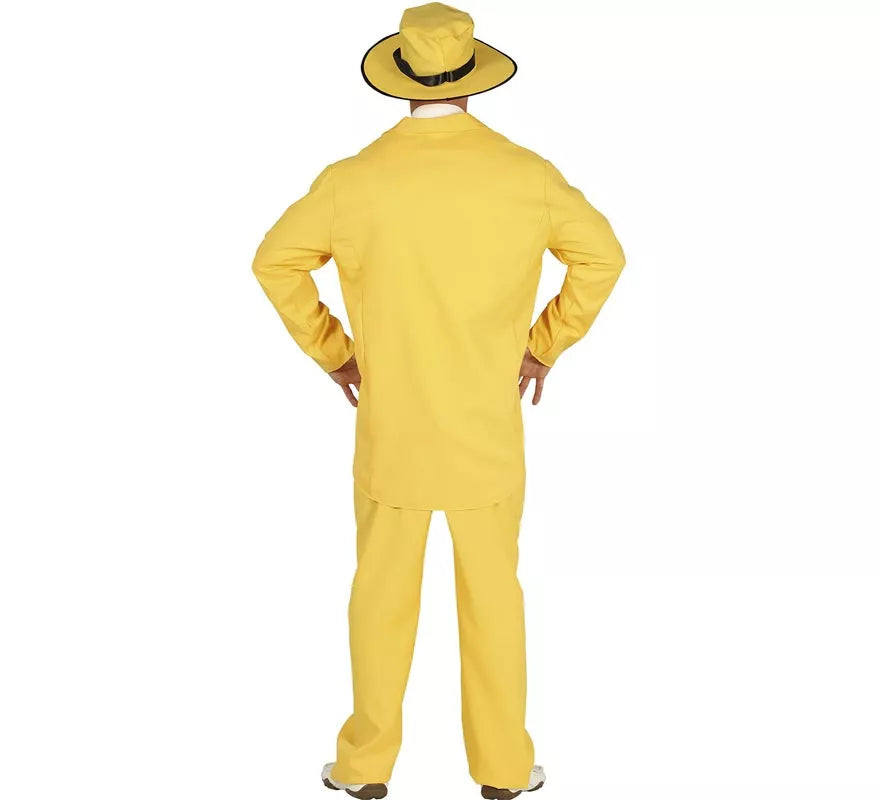 Translation missing: es.Disfraz de Gánster amarillo para hombre