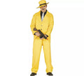Disfraz de Gánster amarillo para hombre
