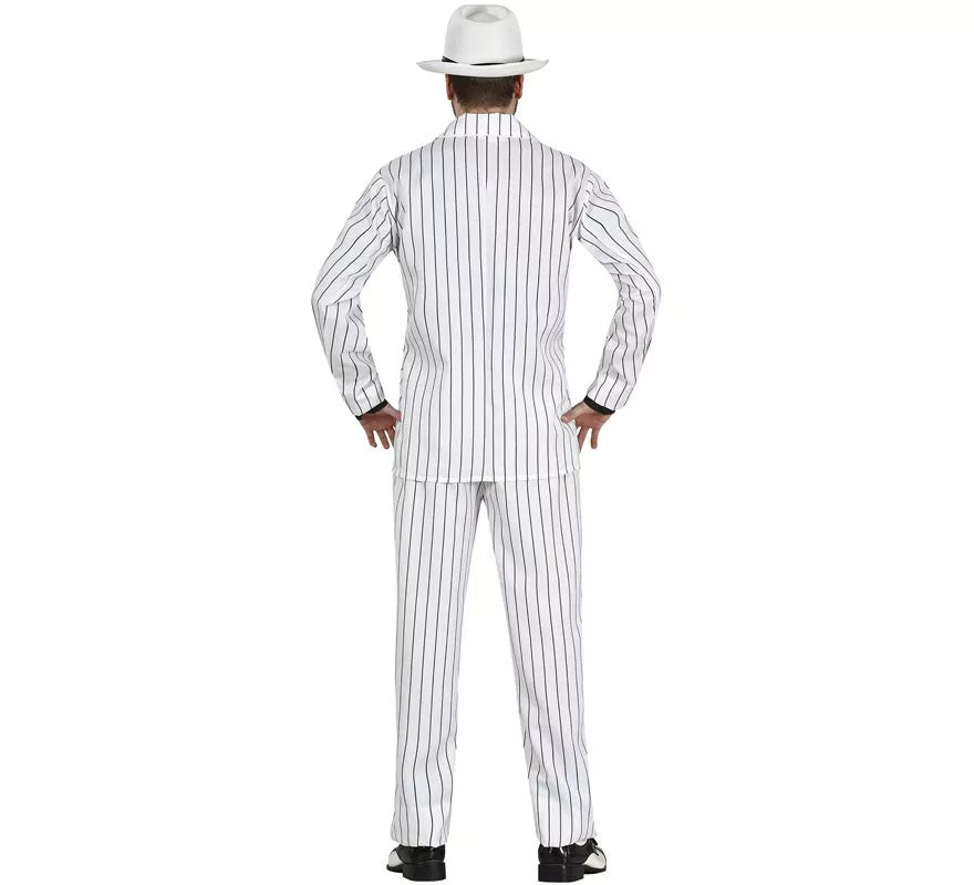 Translation missing: it.Disfraz de Gánster Millonario Blanco para hombre