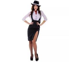 Costume da gangster per donna