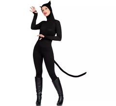 Costume da gatto nero per donna