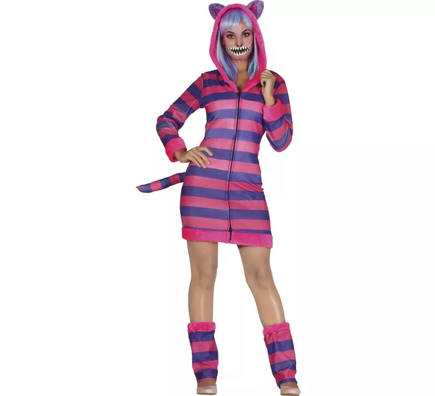 Translation missing: it.Disfraz de Gato Cheshire para mujer