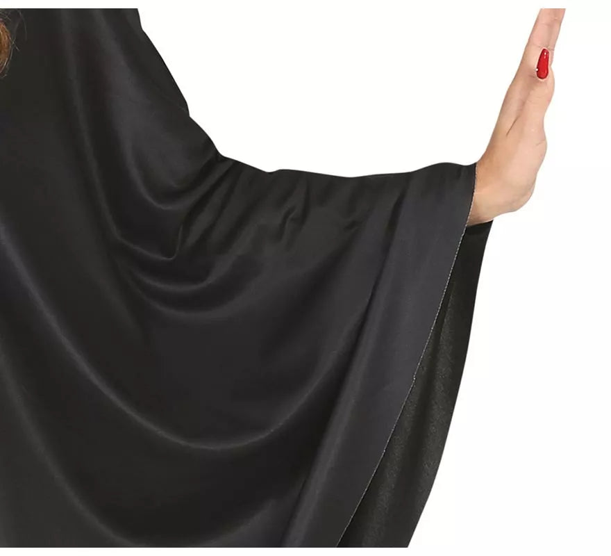 Translation missing: es.Disfraz de Gato en Poncho Negro para mujer