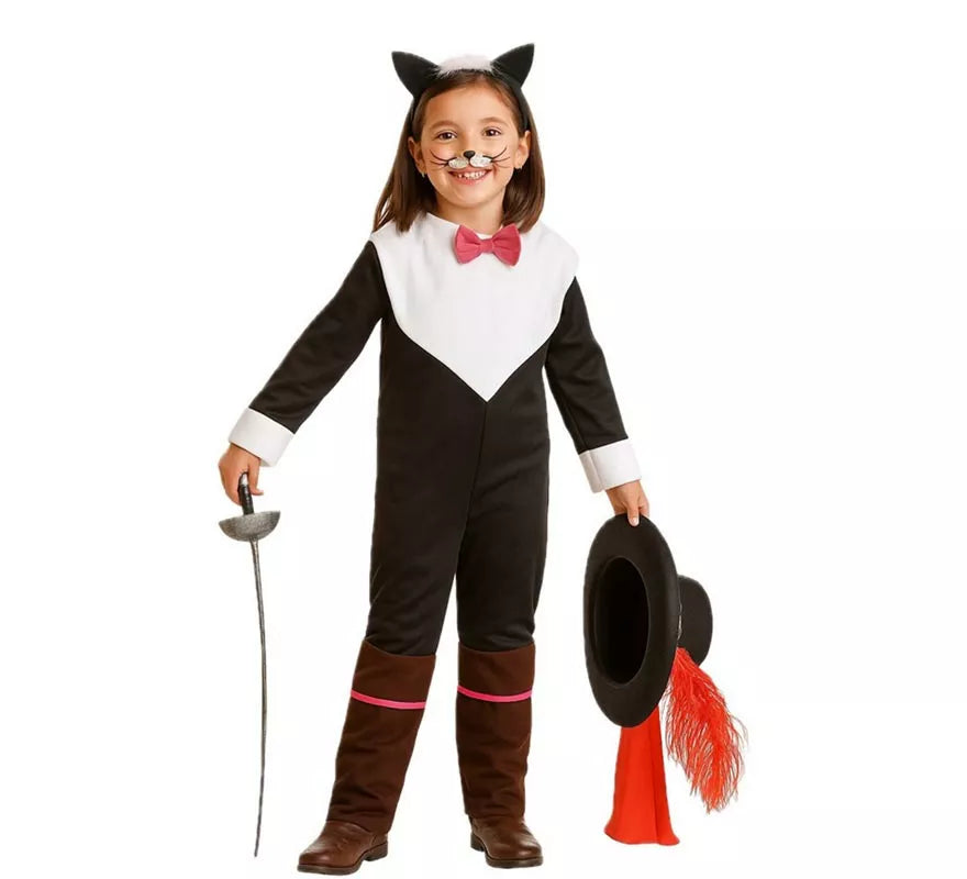 Translation missing: it.Disfraz de Gato Mosquetero para niños