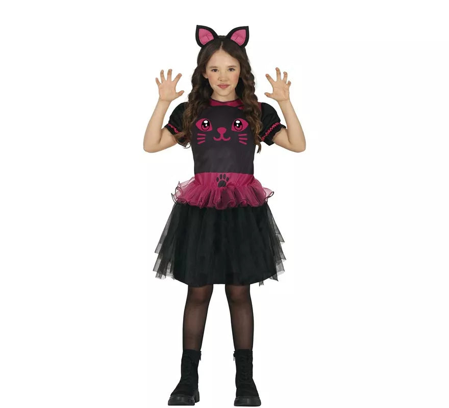 Disfraz de Gato Negro Kitty para niña