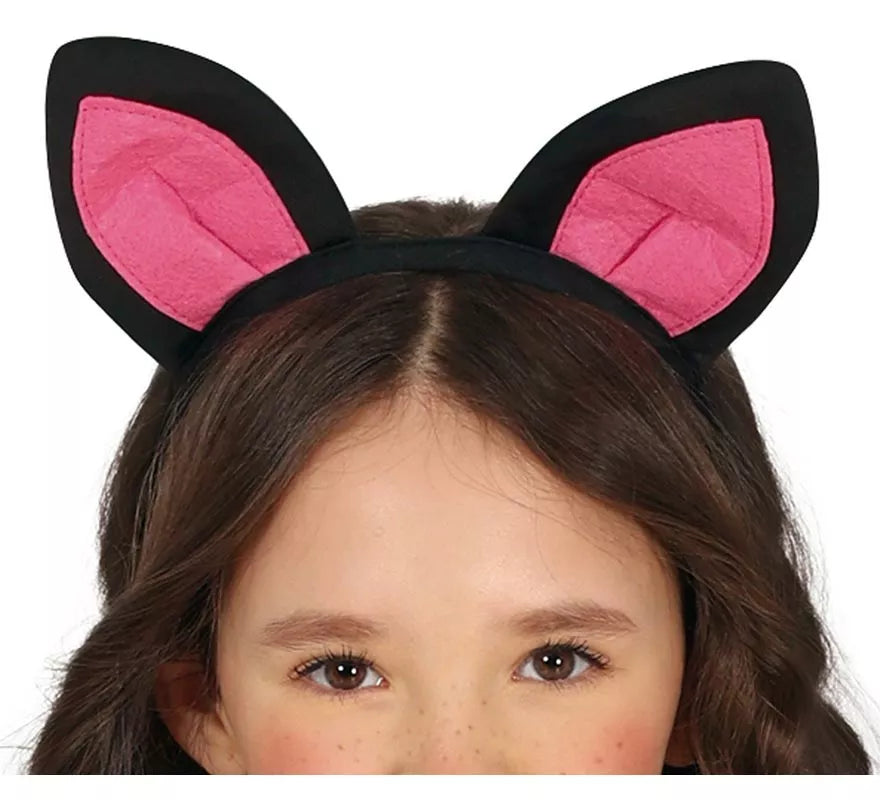 Translation missing: es.Disfraz de Gato Negro Kitty para niña