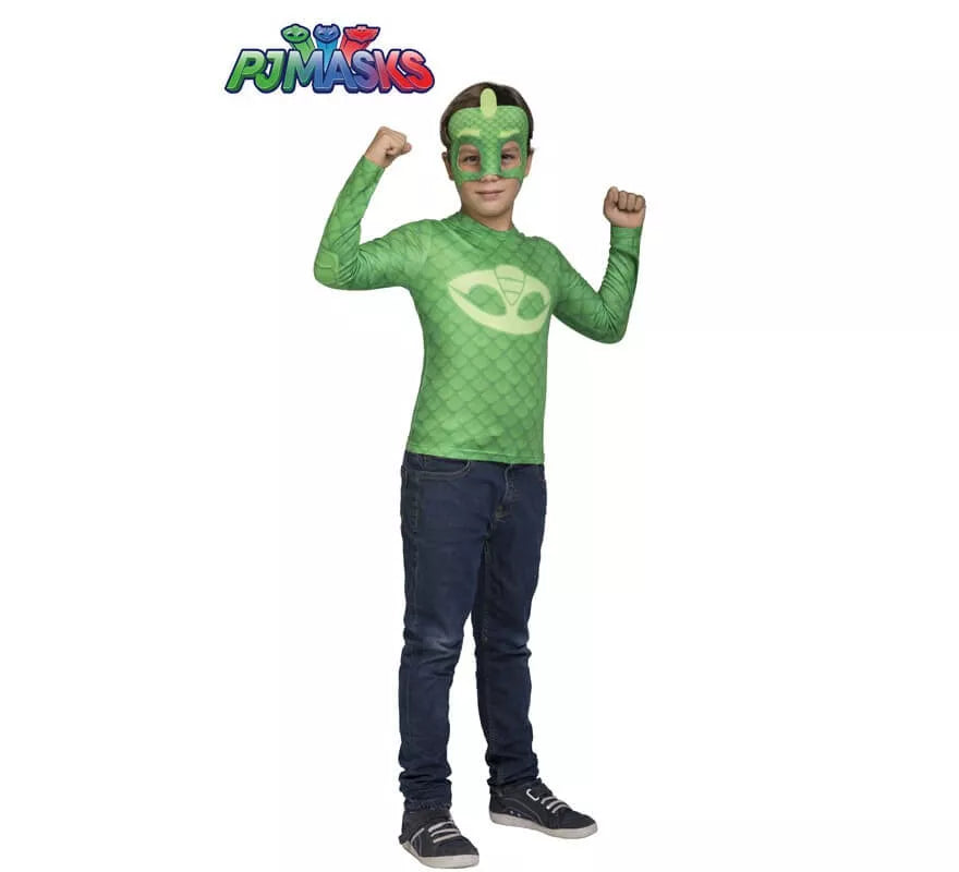 Translation missing: it.Disfraz de Gekko de PJ Masks para niño