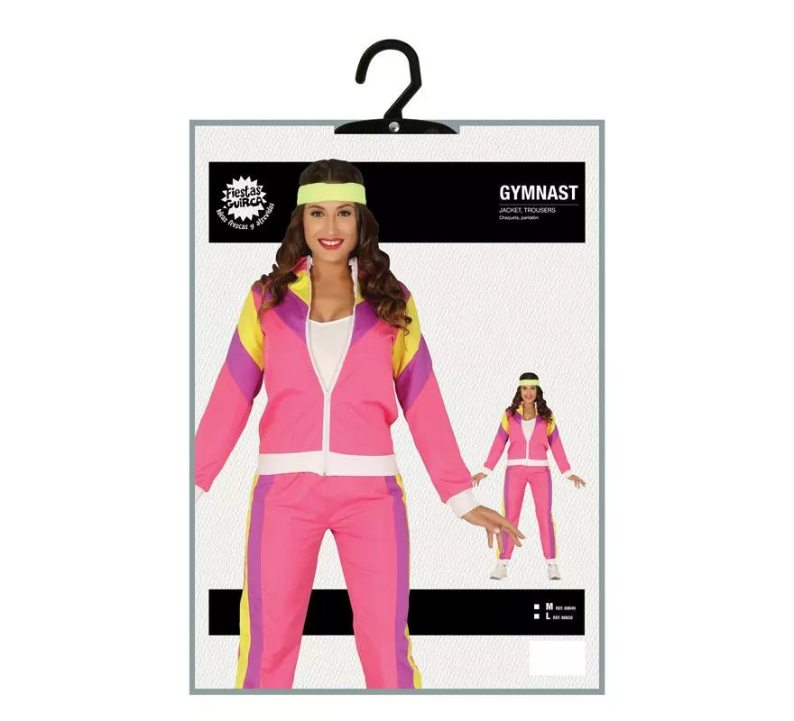 Translation missing: it.Disfraz de Gimnasta Años 80 para mujer