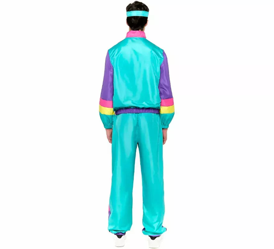 Translation missing: es.Disfraz de Gimnasta Chándal Retro para mujer