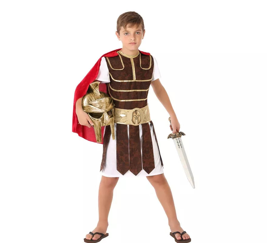 Translation missing: it.Disfraz de Gladiador con capa para niño