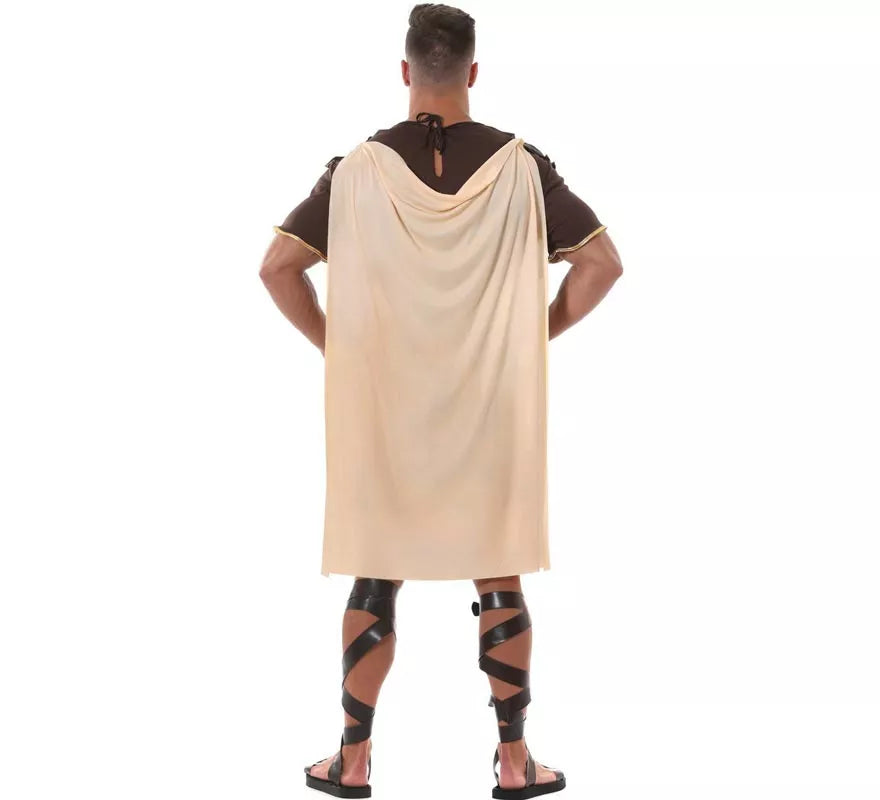 Translation missing: it.Disfraz de Gladius marrón para hombre