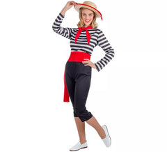 Costume da Gondoliera con cappello per donna