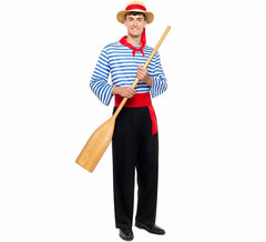 Costume da gondoliere veneziano per uomo