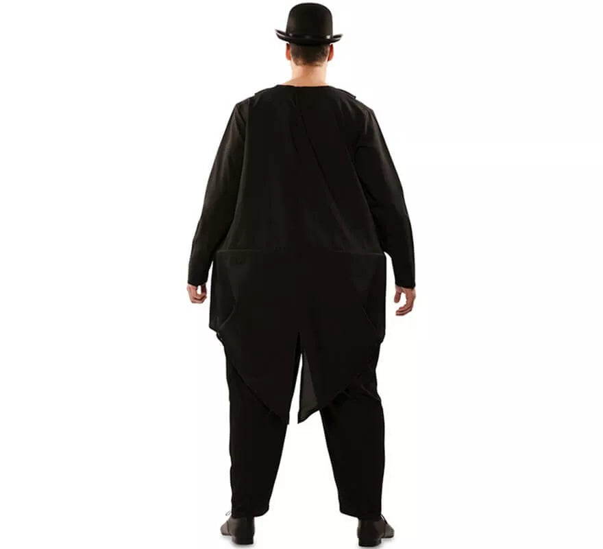 Translation missing: it.Disfraz de Gordo con traje para hombre