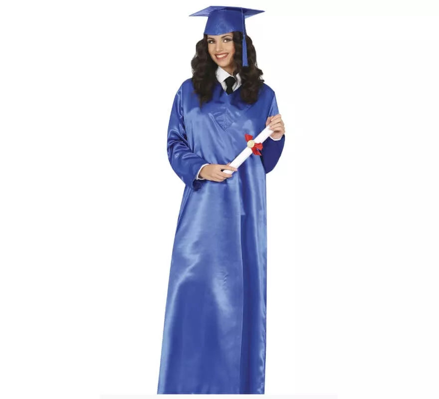 Translation missing: es.Disfraz de Graduado azul adulto