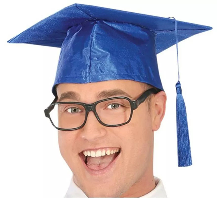 Translation missing: it.Disfraz de Graduado azul adulto