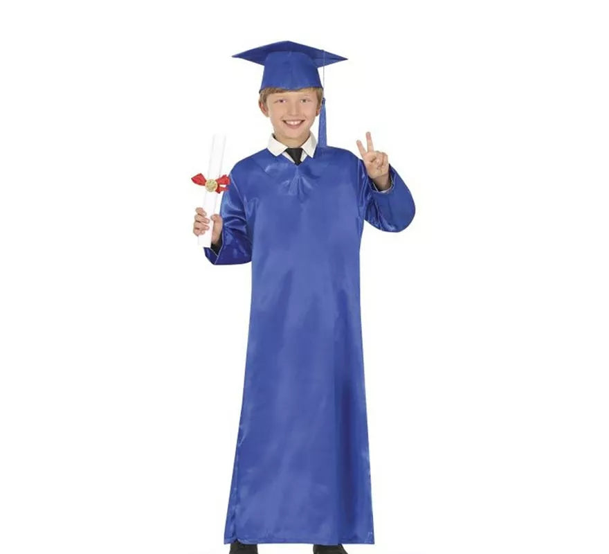 Translation missing: es.Disfraz de Graduado azul para niños