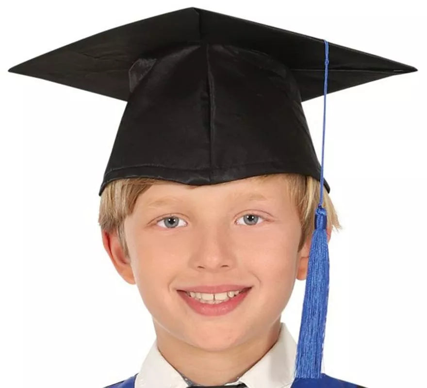 Translation missing: it.Disfraz de Graduado azul y negro para niños y adolescentes