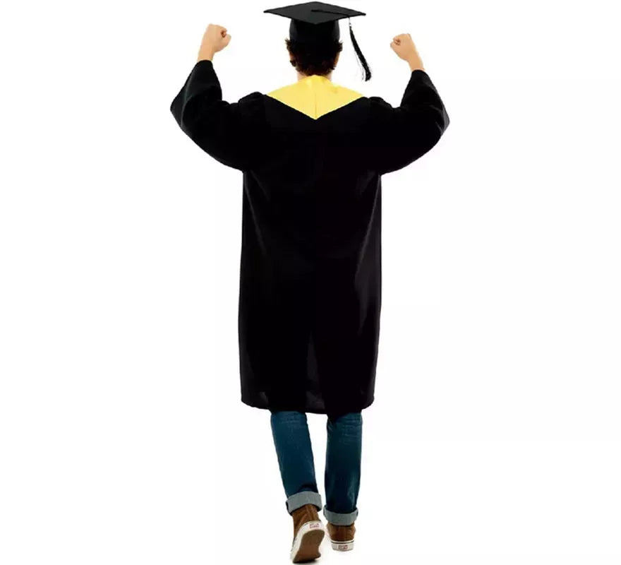 Translation missing: it.Disfraz de Graduado dorado para adultos