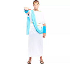 Costume greco da nobiltà bianca per uomo