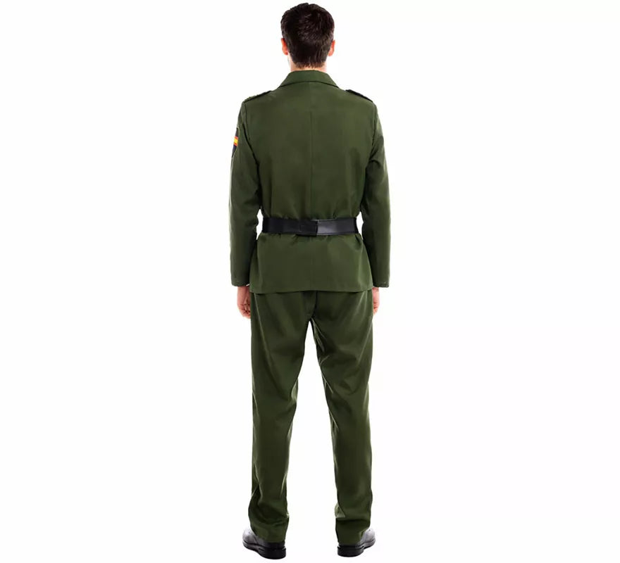Disfraz de Guardia Civil Verde para hombre