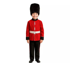 Costume da guardia inglese per un bambino
