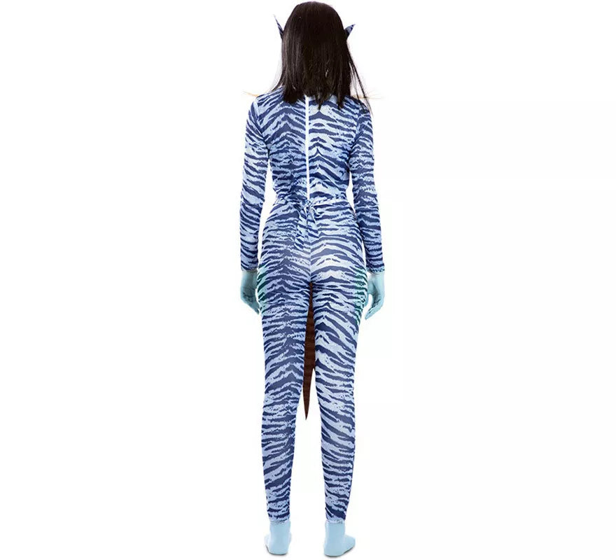 Translation missing: it.Disfraz de Guerrera Azul para mujer