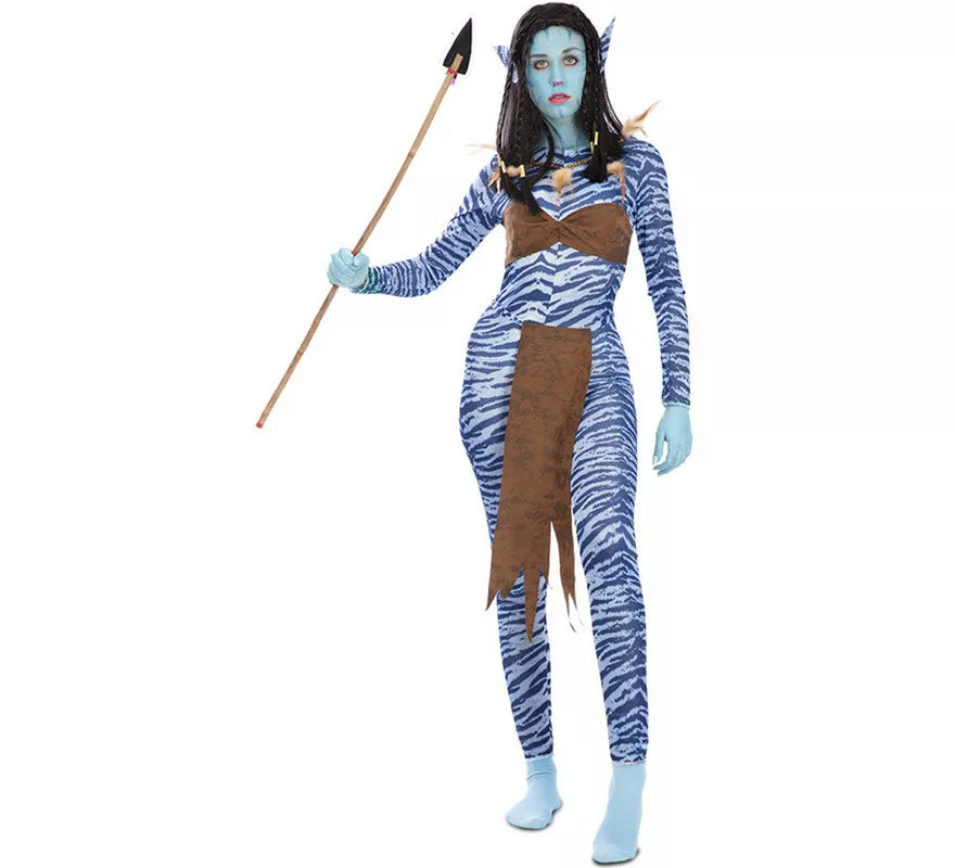 Translation missing: it.Disfraz de Guerrera Azul para mujer