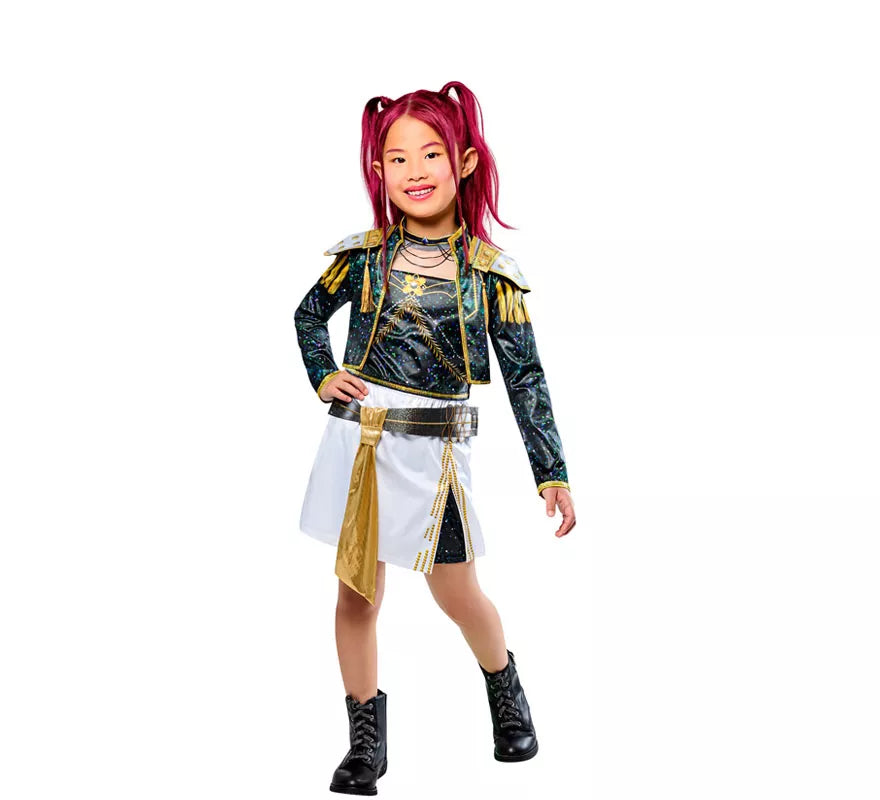 Disfraz de Guerrera K-Pop Mira Golden para niña