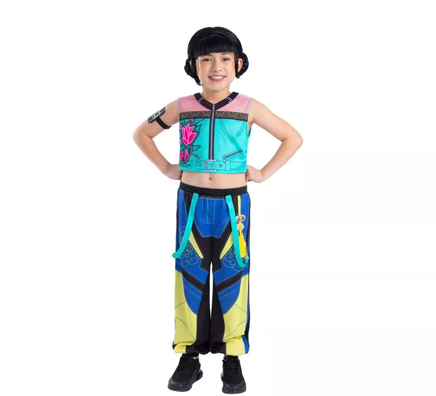 Translation missing: it.Disfraz de Guerrera K-Pop Zoey Classic para niña